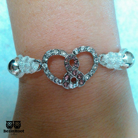 Lavender Ribbon Bracelet Lavender Ribbon Bracelet